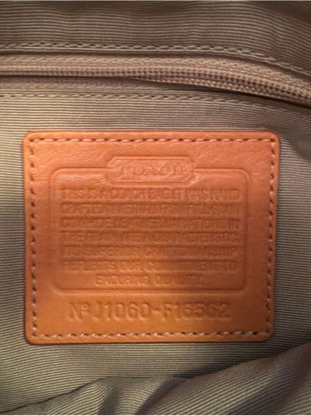 Coach woman’s shoulder bag